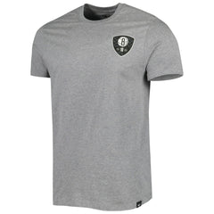 Brooklyn Nets '47 10th Anniversary Backer T-Shirt - Heather Gray | 47 brand online