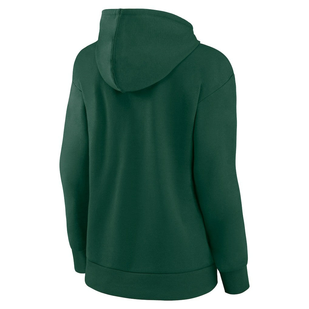 Green Bay Packers Women's Primary Logo Pullover Hoodie - Green discount