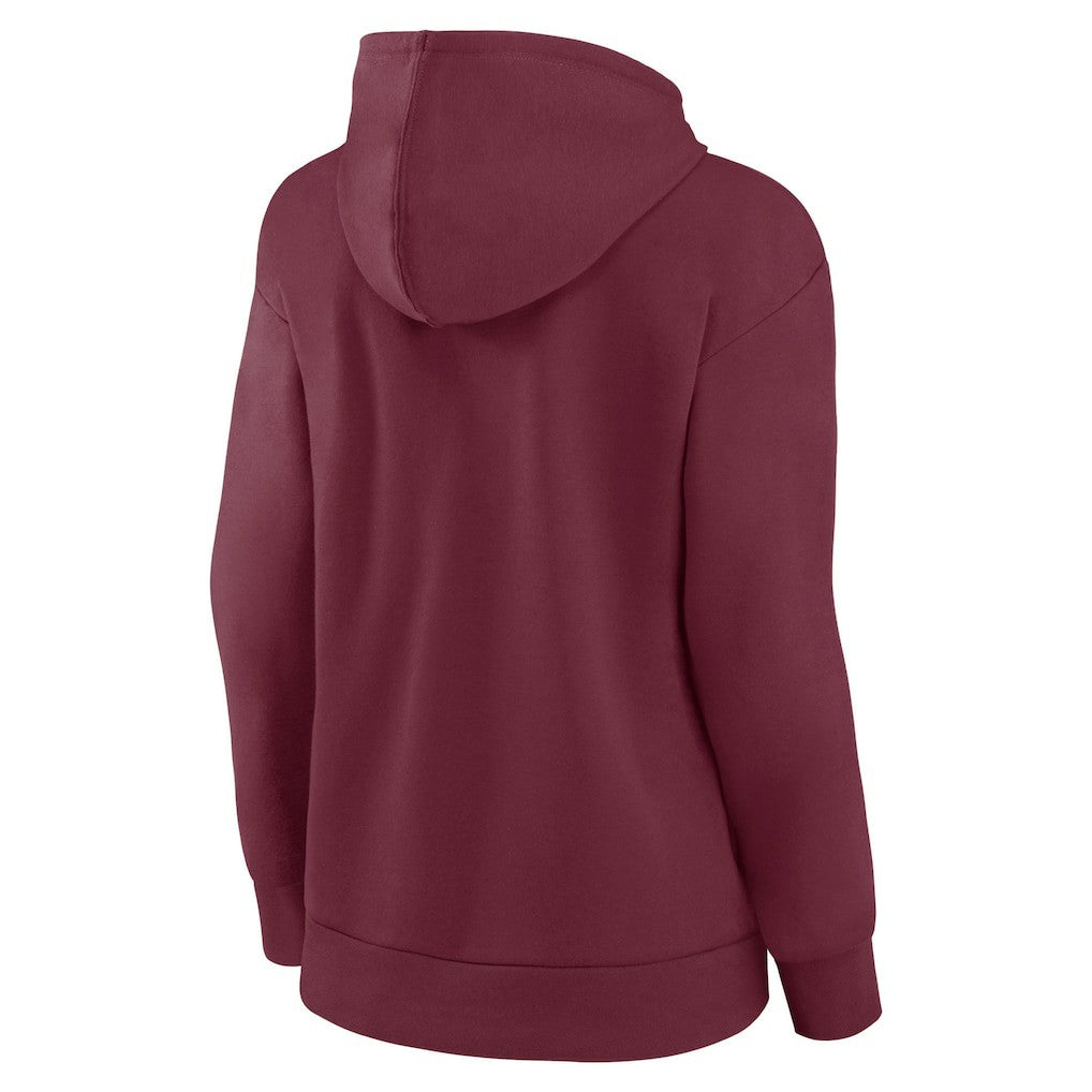 Washington Commanders Women's Primary Logo Pullover Hoodie - Burgundy for sale