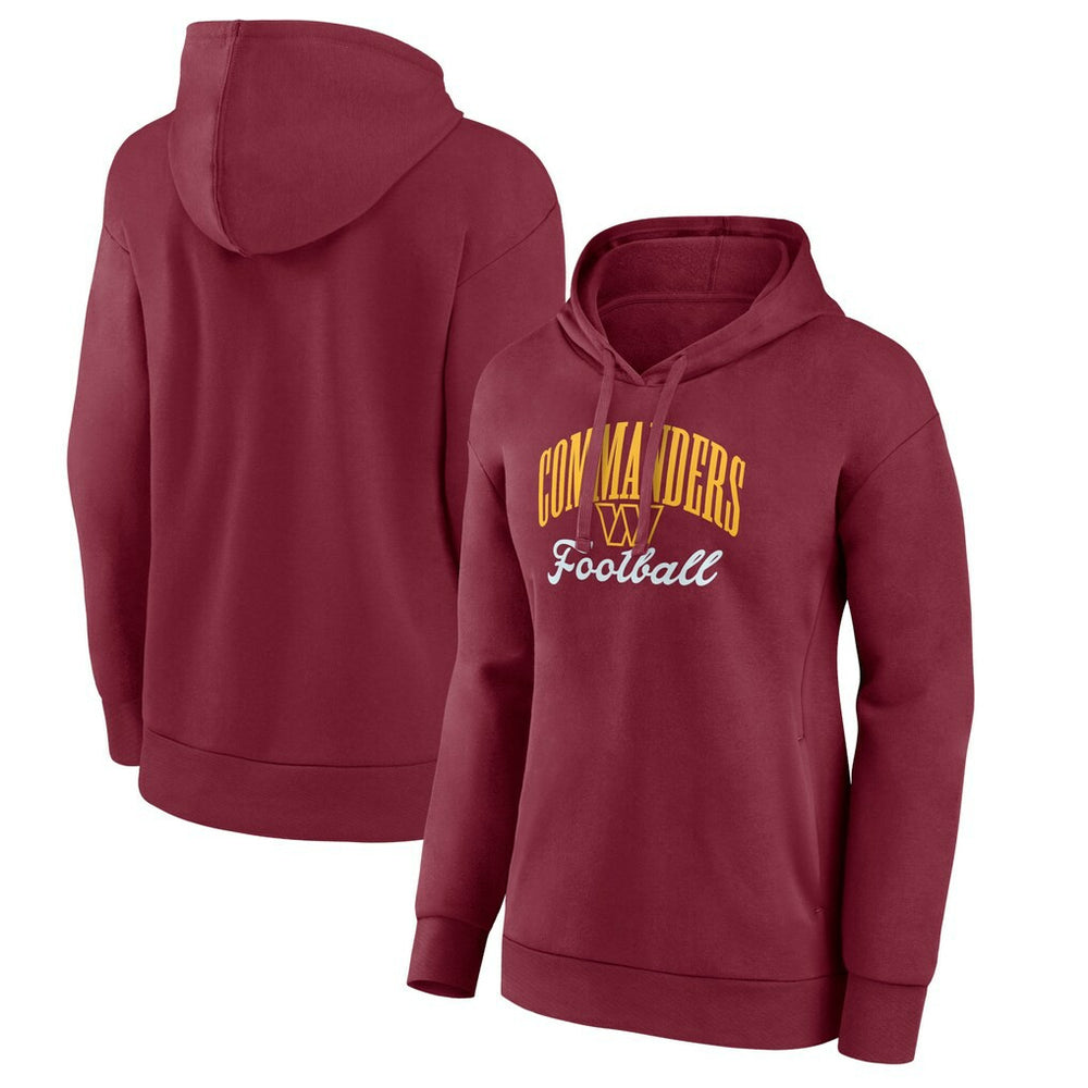 Washington Commanders Women's Victory Script Pullover Hoodie - Burgundy online
