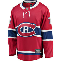 Jake Evans Montreal Canadiens Fanatics Home Breakaway Player Jersey Red