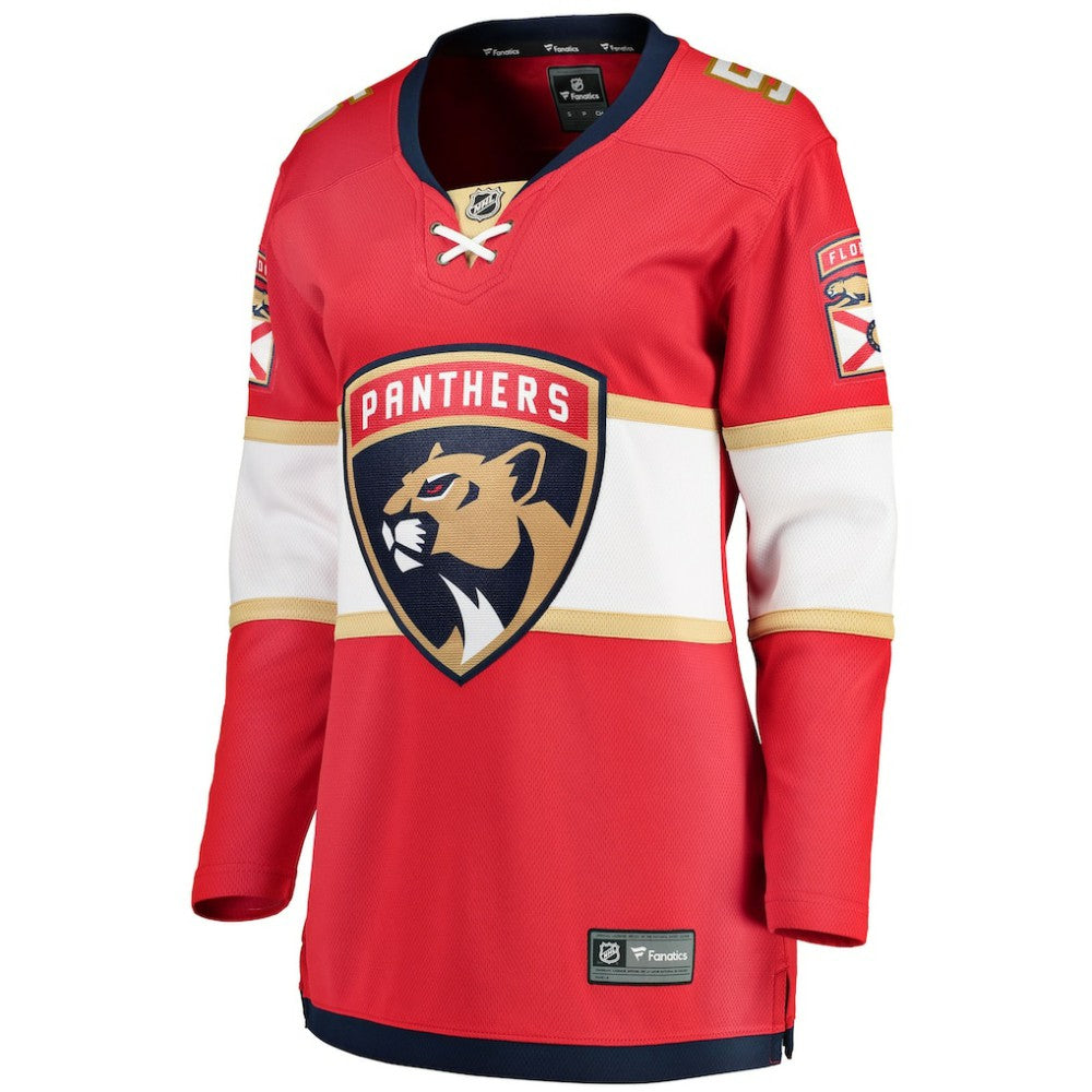 Aaron Ekblad Florida Panthers Fanatics Women's Home Team Breakaway Player Jersey Red