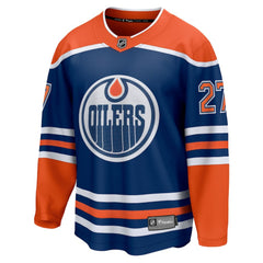 Brett Kulak Edmonton Oilers Fanatics Home Breakaway Player Jersey Royal