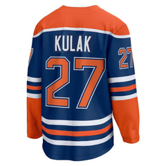 Brett Kulak Edmonton Oilers Fanatics Home Breakaway Player Jersey Royal
