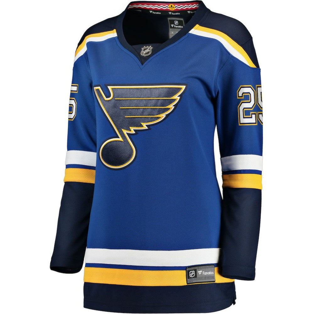Jordan Kyrou St. Louis Blues Fanatics Women's Home Breakaway Player Jersey Blue