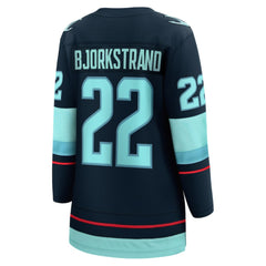 Oliver Bjorkstrand Seattle Kraken Fanatics Women's Home Breakaway Player Jersey Deep Sea Blue