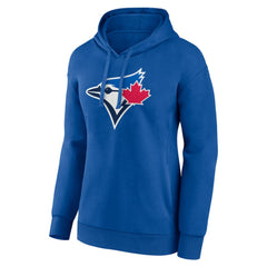 Toronto Blue Jays Women's Core Logo Pullover Hoodie - Royal