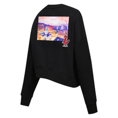 St. Louis Cardinals Pro Standard Women's City Scape Pullover Sweatshirt - Black