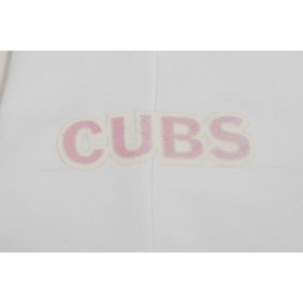 Chicago Cubs Pro Standard Women's Washed Neon Shorts - White