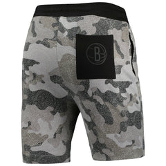 Brooklyn Nets NBA x Hugo Boss Slam Camo Shorts - Black online