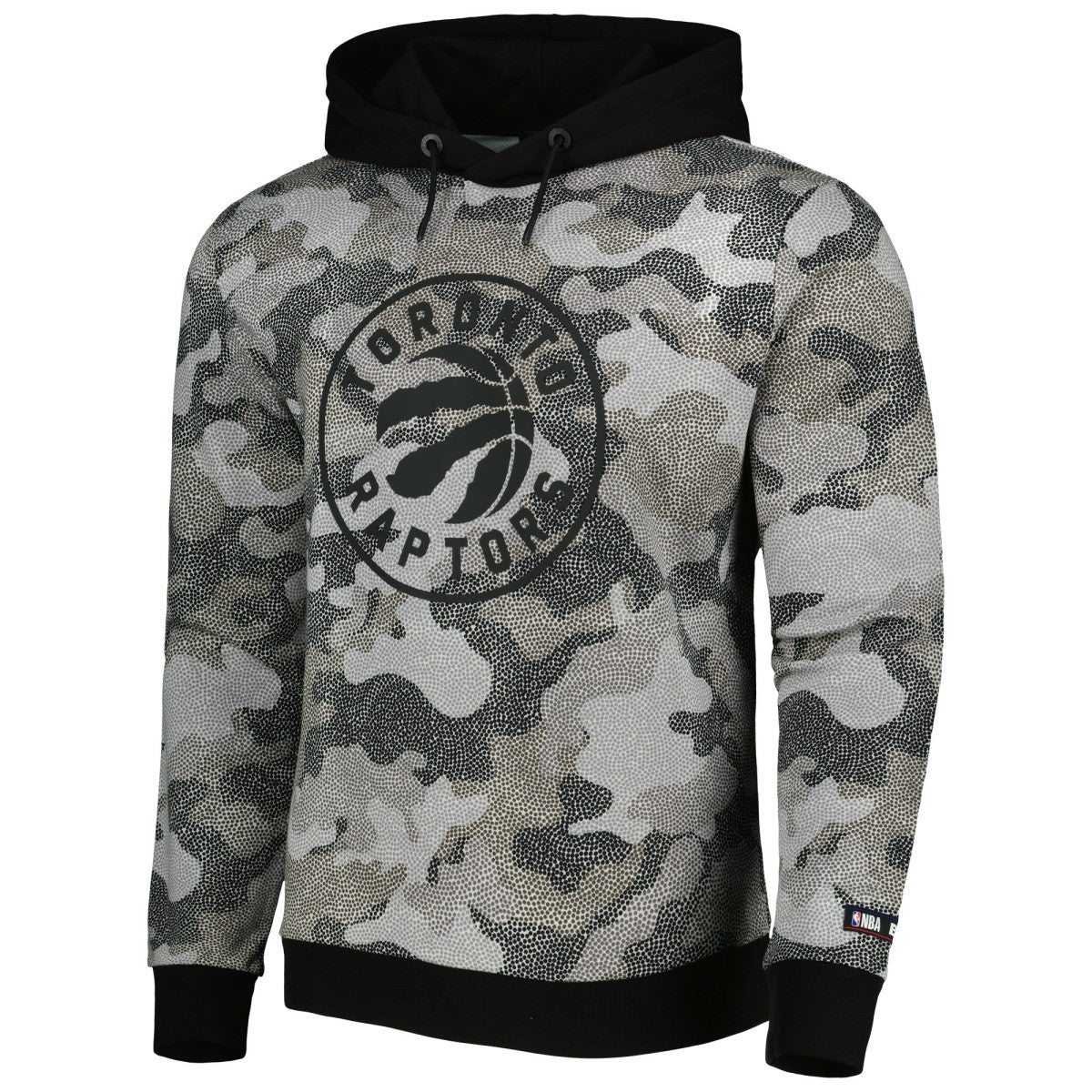 Toronto Raptors Hugo Boss Camo Pullover Hoodie - Black online