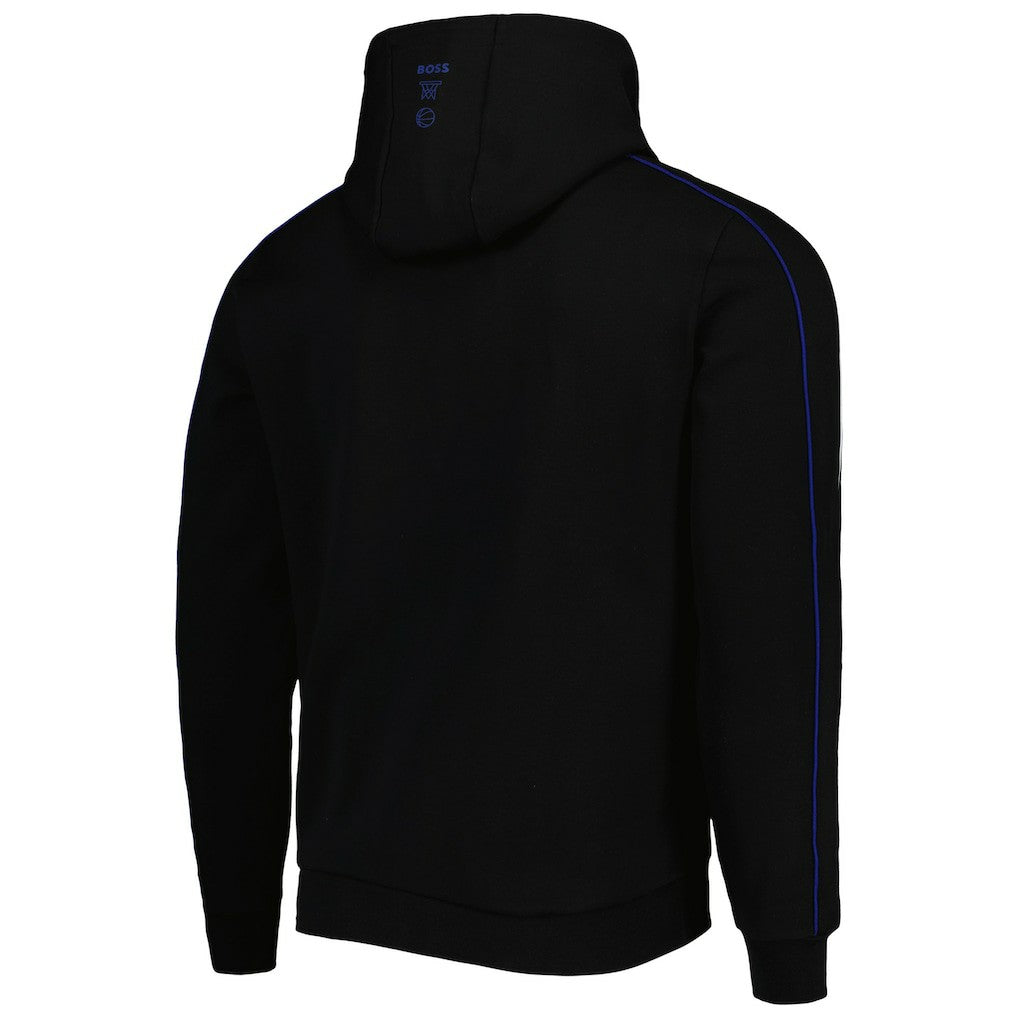 Philadelphia 76ers NBA x Hugo Boss Team Bounce Tri-Blend Pullover Hoodie - Black on sale