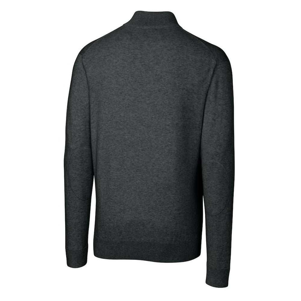 Miami Dolphins Cutter & Buck Throwback Logo Lakemont Tri-Blend Big & Tall Quarter-Zip Pullover Sweater - Heather Charcoal online