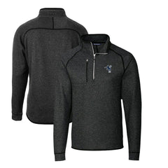 Indianapolis Colts Cutter & Buck Mainsail Sweater-Knit Big & Tall Half-Zip Pullover Jacket - Heather Charcoal outlet
