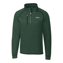 New York Jets Cutter & Buck Mainsail Sweater-Knit Big & Tall Half-Zip Pullover Jacket - Heather Green outlet