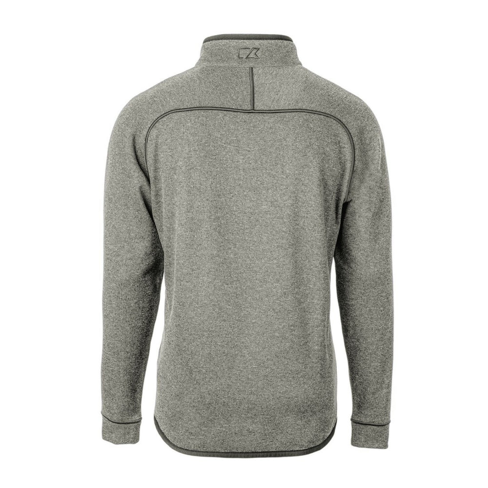 Detroit Lions Cutter & Buck Mainsail Sweater-Knit Big & Tall Half-Zip Pullover Jacket - Heather Gray on sale