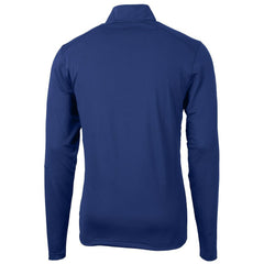 Indianapolis Colts Cutter & Buck Throwback Logo Virtue Eco Pique Recycled Quarter-Zip Big & Tall Pullover Top - Royal on sale