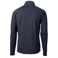 Chicago Bears Cutter & Buck Adapt Eco Knit Hybrid Recycled Quarter-Zip Throwback Pullover Top - Navy cheap