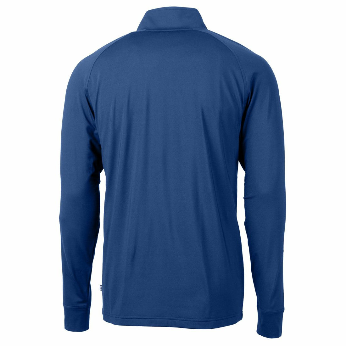 Denver Broncos Cutter & Buck Adapt Eco Knit Stretch Recycled Quarter-Zip Throwback Pullover Top - Royal outlet