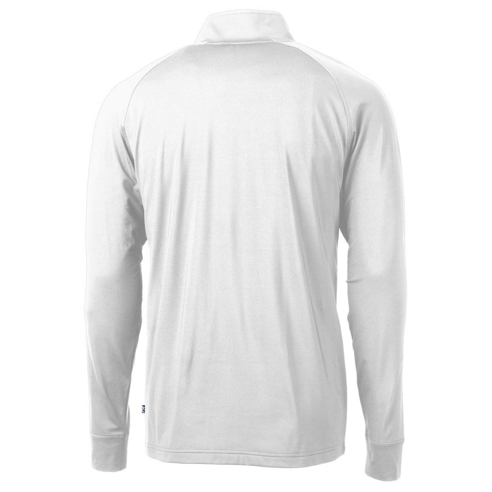 Indianapolis Colts Cutter & Buck Adapt Eco Knit Stretch Recycled Quarter-Zip Throwback Pullover Top - White online