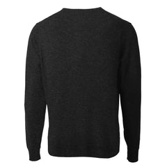 San Francisco 49ers Cutter & Buck Throwback Logo Lakemont Tri-Blend V-Neck Pullover Sweater - Black discount