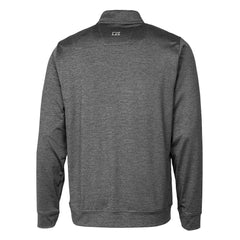 New York Jets Cutter & Buck Stealth Heathered Throwback Logo Quarter-Zip Pullover Top - Steel cheap