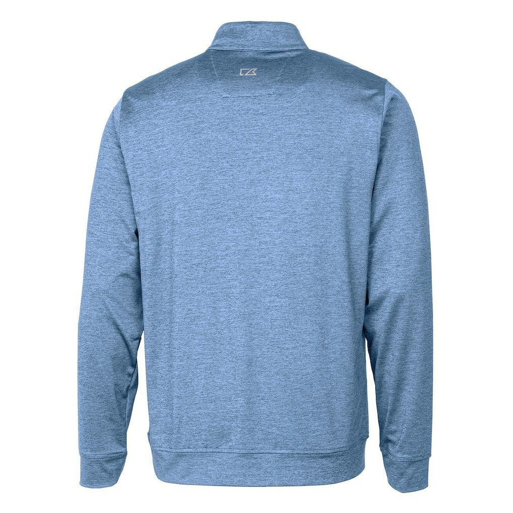 Buffalo Bills Cutter & Buck Stealth Heathered Throwback Logo Quarter-Zip Pullover Top - Royal online
