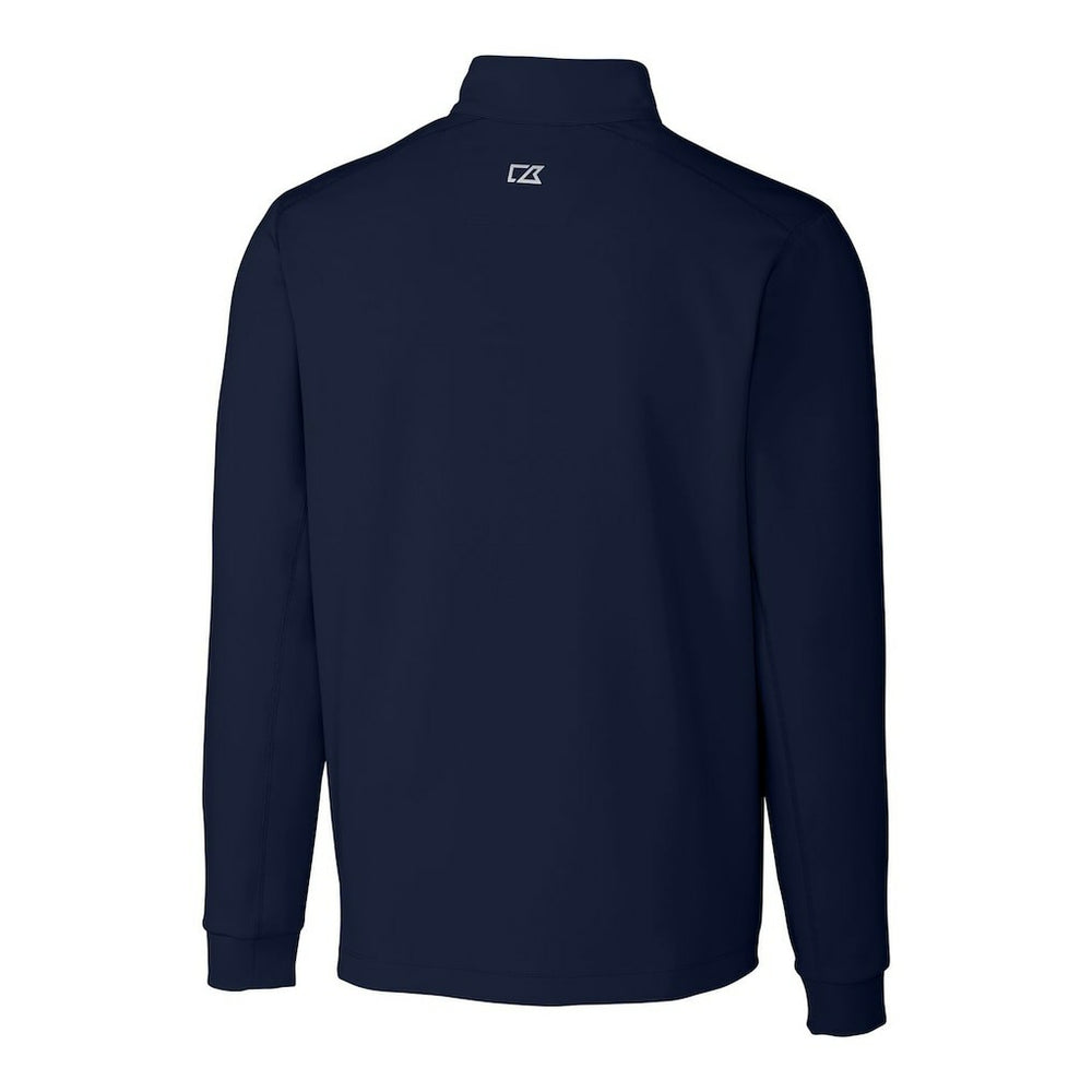 Chicago Bears Cutter & Buck Throwback Logo Traverse Stretch Quarter-Zip Pullover Top - Navy sale