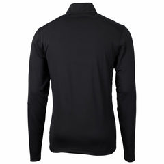 Tampa Bay Buccaneers Cutter & Buck Throwback Logo Virtue Eco Pique Recycled Quarter-Zip Pullover Top - Black for sale