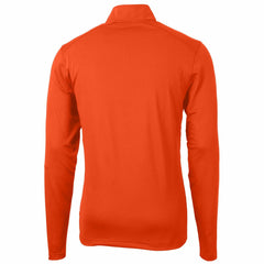 Tampa Bay Buccaneers Cutter & Buck Throwback Logo Virtue Eco Pique Recycled Quarter-Zip Pullover Top - Orange cheap