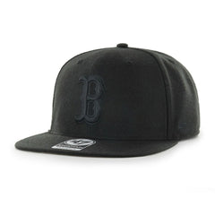 Boston Red Sox Primary Team Logo Snapback Adjustable Hat - Black | 47 brand