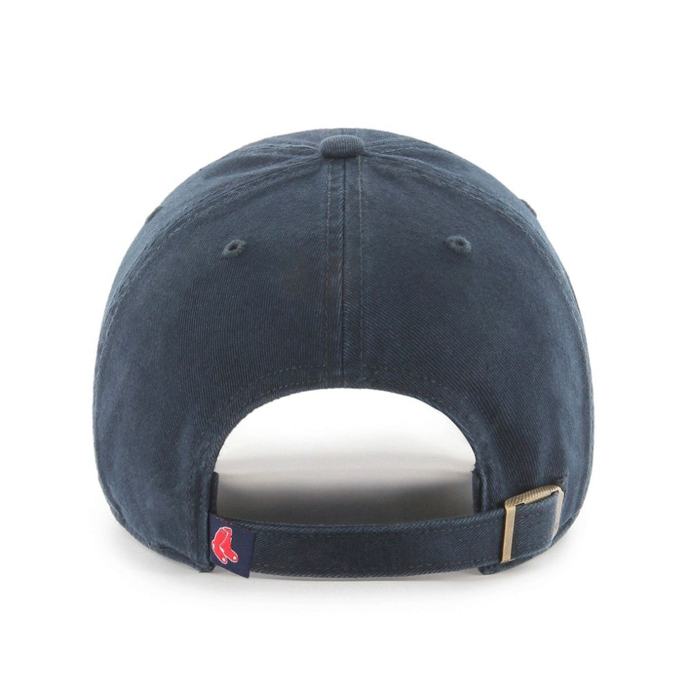 Boston Red Sox Primary Team Logo Clean Up Adjustable Hat - Navy | 47 brand