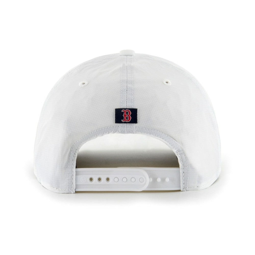 Boston Red Sox Primary Team Logo Suburbia Captain Snapback Hat - White | 47 brand