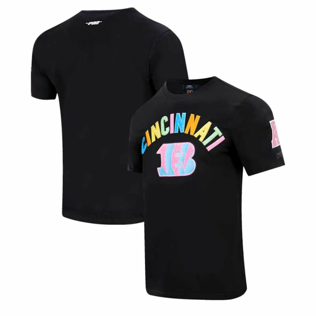 Cincinnati Bengals Pro Standard Neon Graphic T-Shirt - Black sale