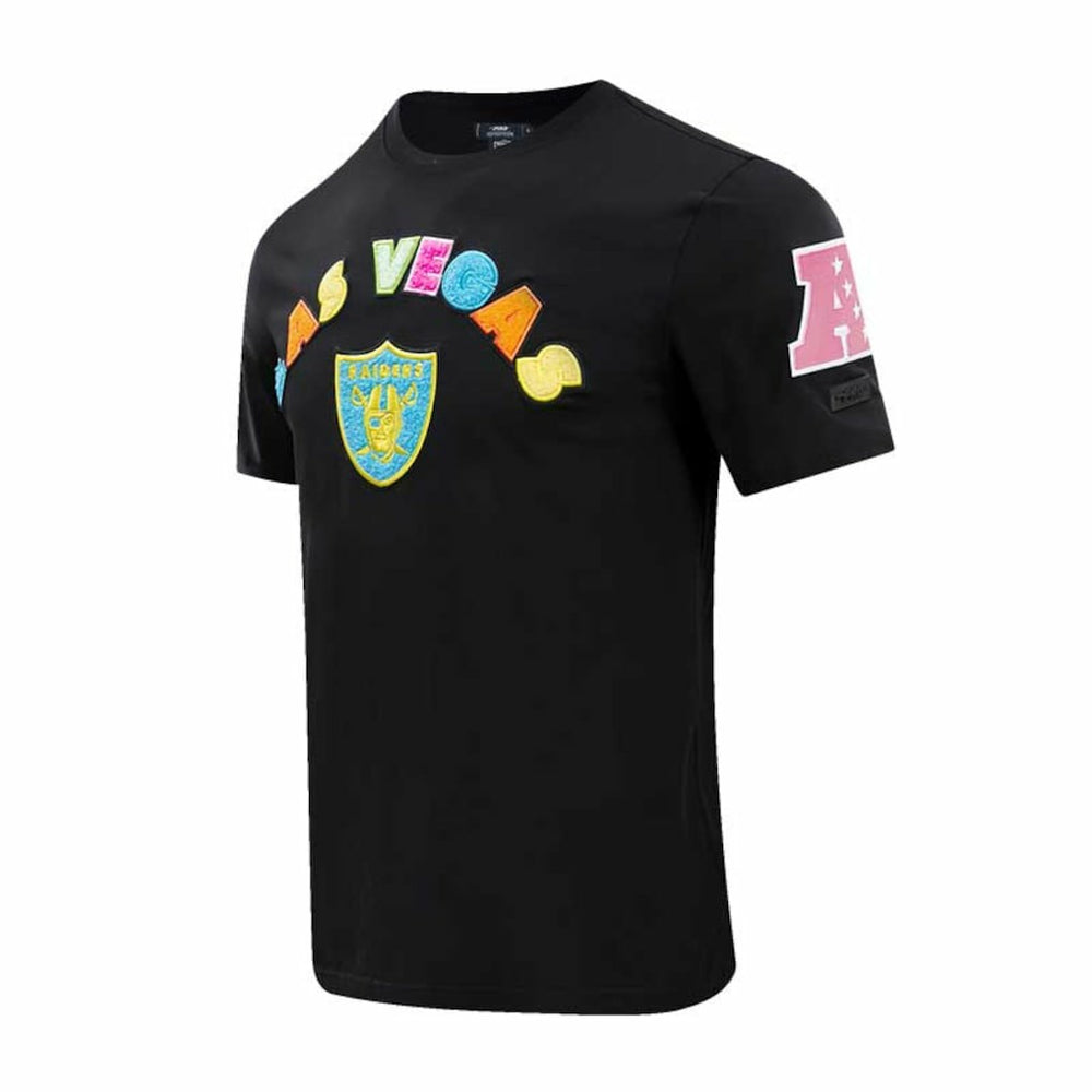 Las Vegas Raiders Pro Standard Neon Graphic T-Shirt - Black online