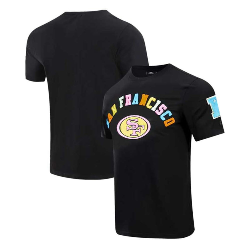 San Francisco 49ers Pro Standard Neon Graphic T-Shirt - Black outlet