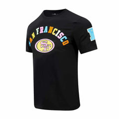 San Francisco 49ers Pro Standard Neon Graphic T-Shirt - Black outlet