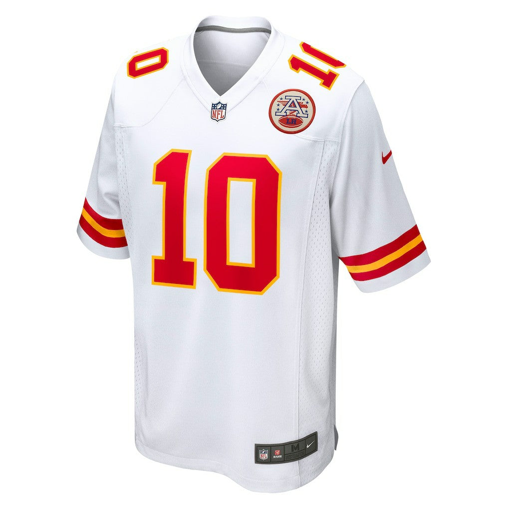 Isiah Pacheco Kansas City Chiefs Away Game Player Jersey - White | Nike outlet