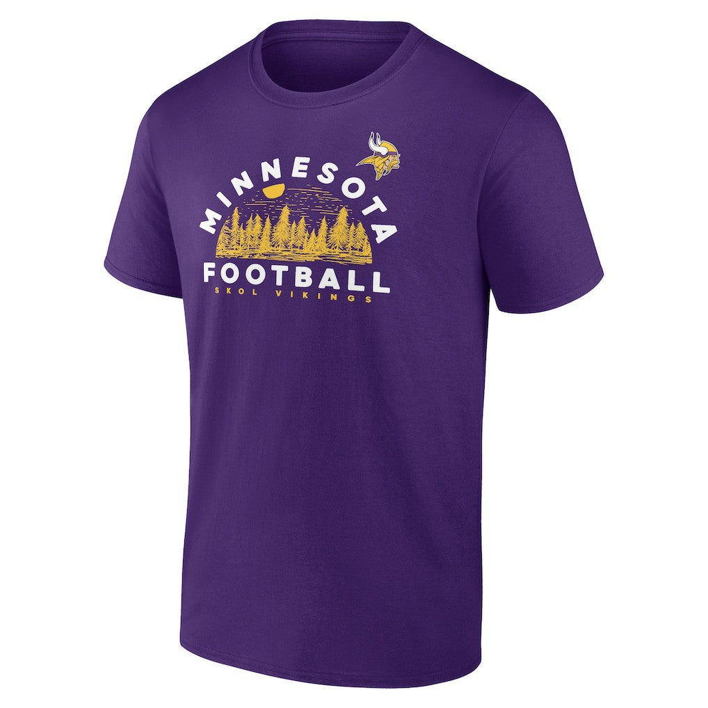 Minnesota Vikings Route Runner T-Shirt - Purple discount
