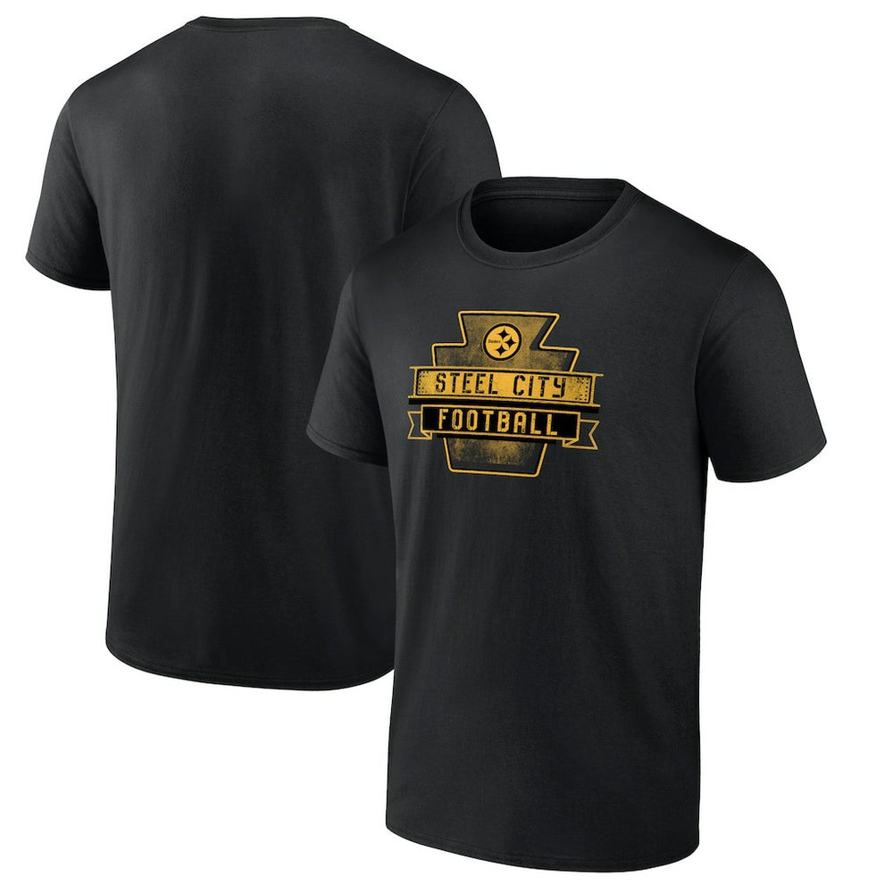 Pittsburgh Steelers Route Runner T-Shirt - Black discount