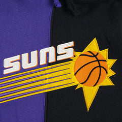 Phoenix Suns Hardwood Classics Split Pullover Hoodie - Purple/Black | Mitchell & Ness discount