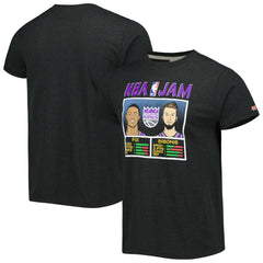 De'Aaron Fox & Domantas Sabonis Sacramento Kings Homage NBA Jam Tri-Blend T-Shirt - Charcoal shop