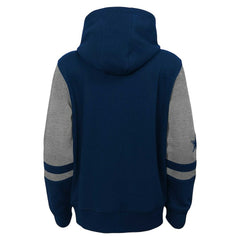 Dallas Cowboys Youth Colorblock Full-Zip Hoodie - Navy online