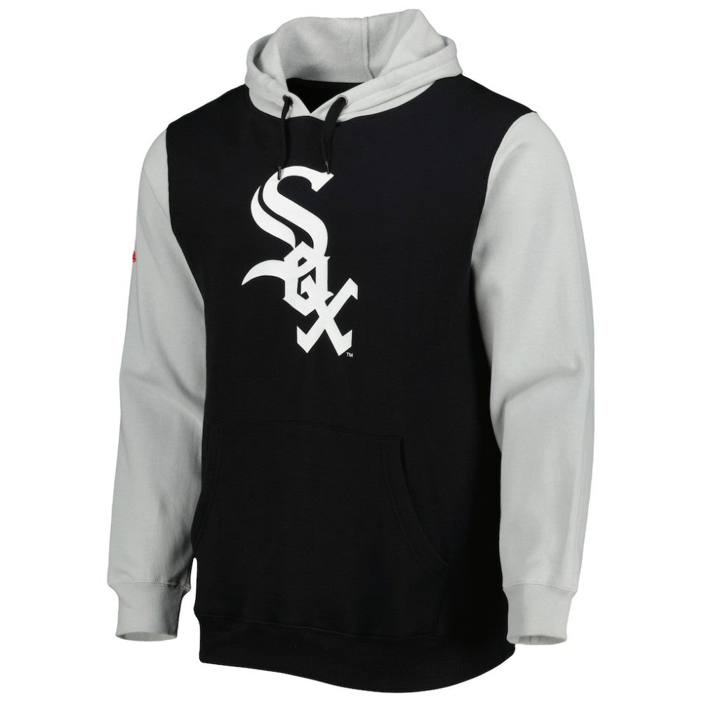 Chicago White Sox Stitches Team Pullover Hoodie - Black/Gray
