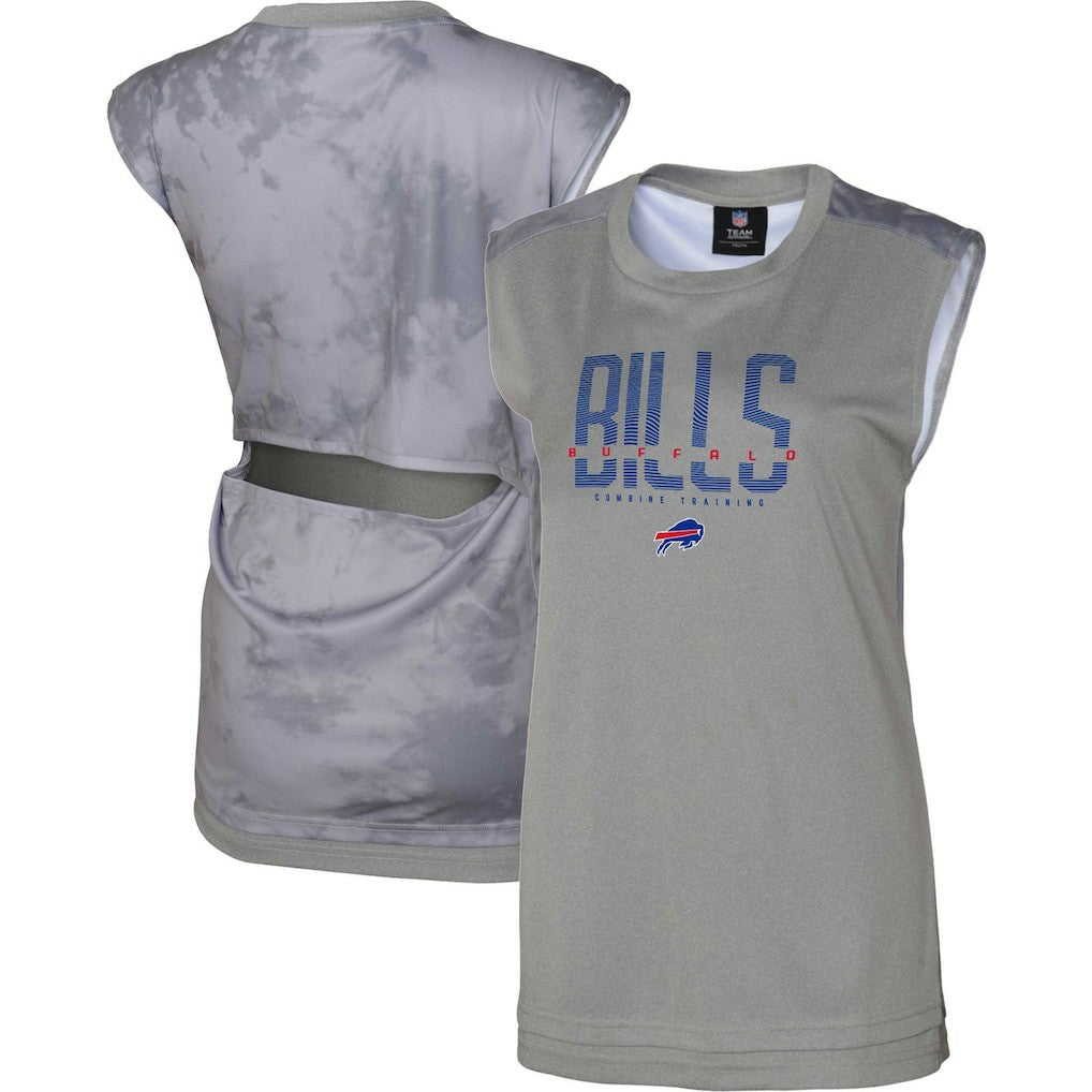 Buffalo Bills Women's No Sweat Tank Top - Gray on sale