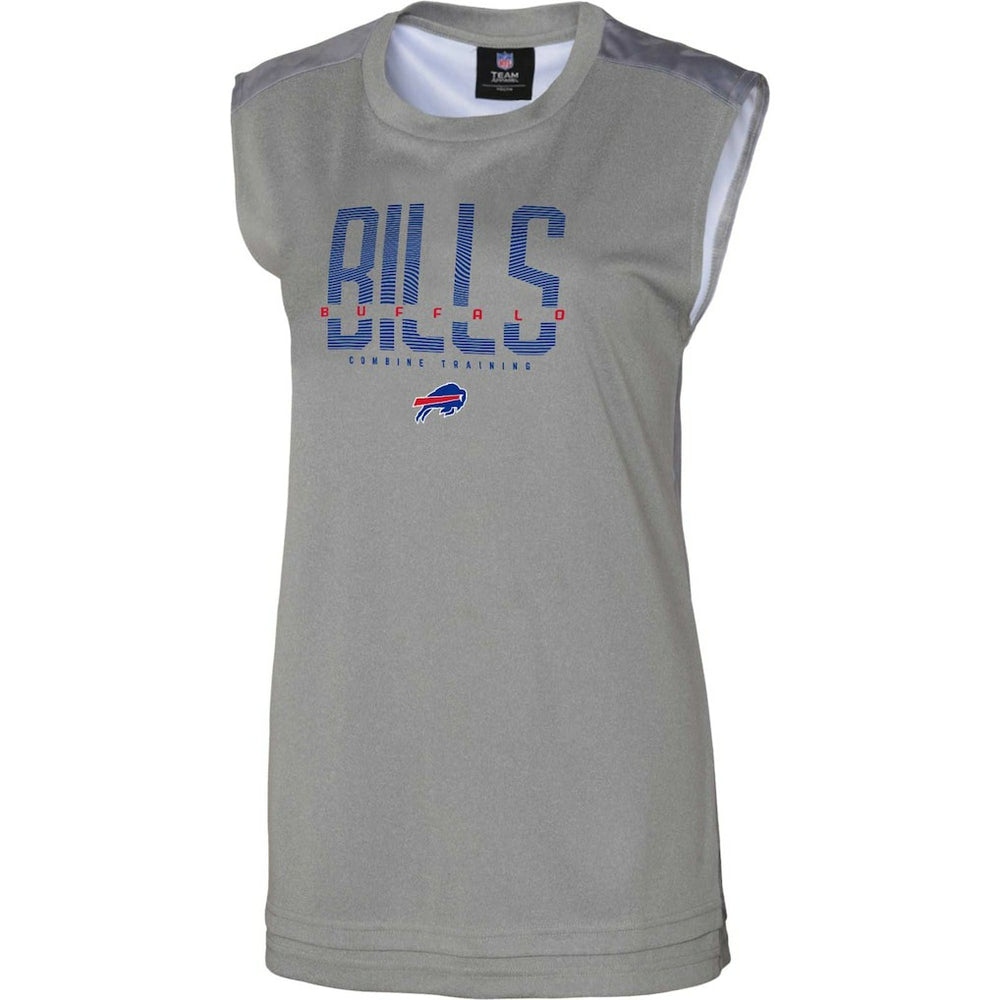 Buffalo Bills Women's No Sweat Tank Top - Gray on sale