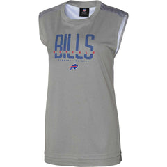 Buffalo Bills Women's No Sweat Tank Top - Gray on sale