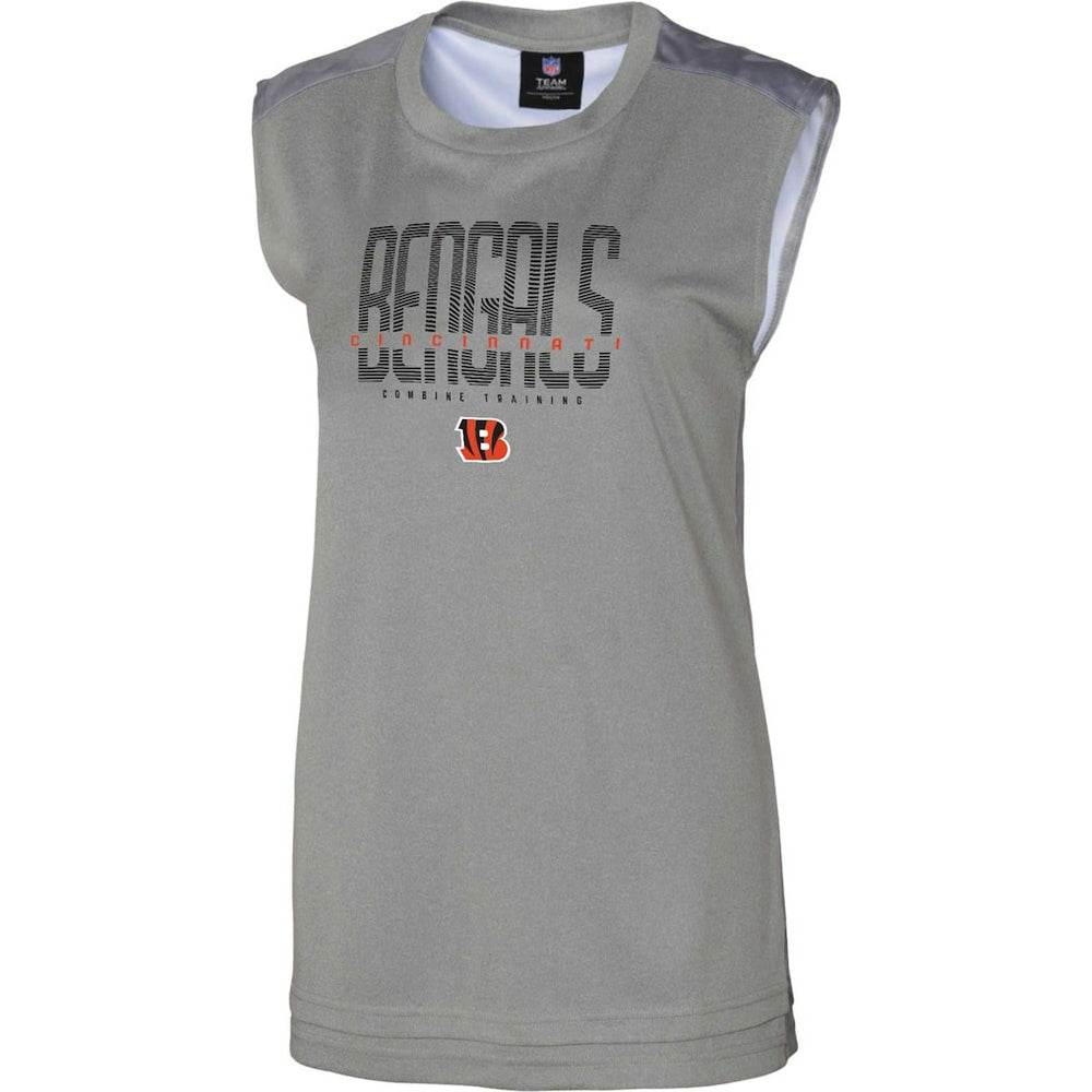 Cincinnati Bengals Women's No Sweat Tank Top - Gray discount