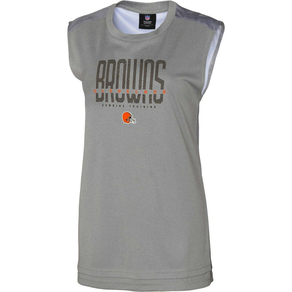 Cleveland Browns Women's No Sweat Tank Top - Gray online