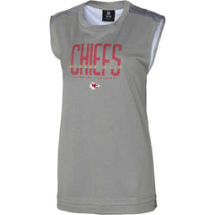 Kansas City Chiefs Women's No Sweat Tank Top - Gray for sale